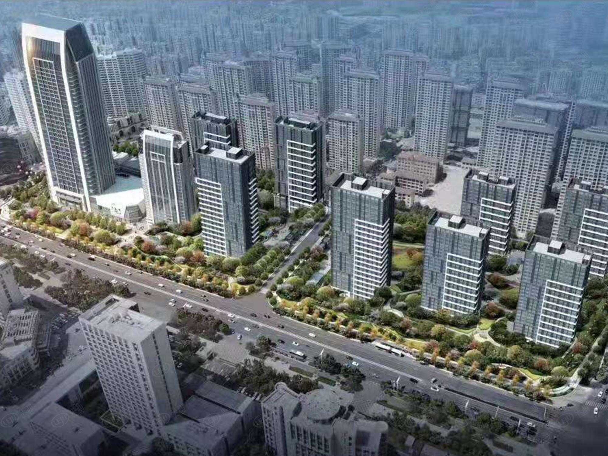 奥园瀚林银座效果图