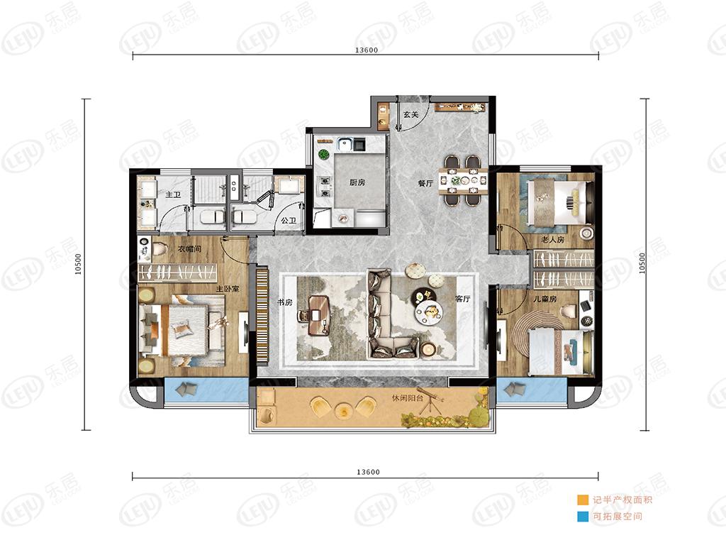 绿地东南亚中心·428公馆峯境户型图