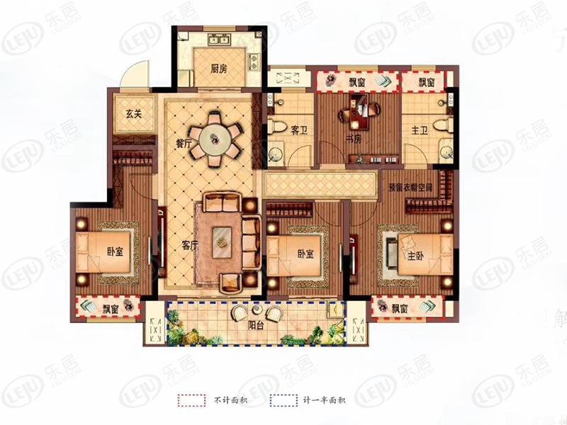 新城亳州玺樾府鎏户型图