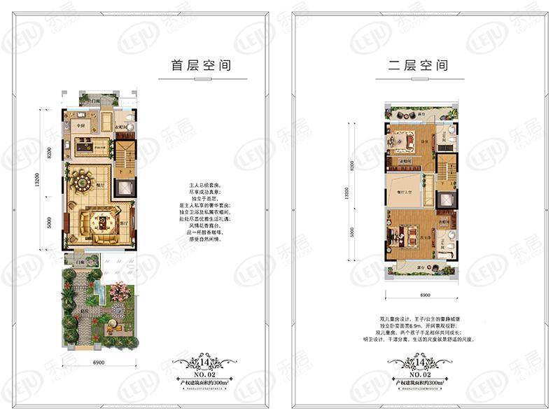 保利首开天誉b户型户型图