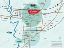 绿地咸宁城际空间站位置交通图