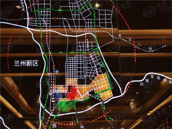 绿地智慧金融城位置交通图
