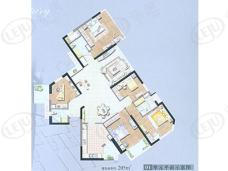 世纪豪庭三期房型: 五房;  面积段: 205 －205 平方米;
户型图