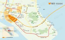 越秀·滨海珺城位置交通图