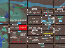 璀璨华城位置交通图