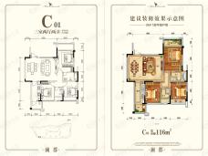 佳乐国际城C01户型图