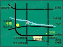 秦淮缘小区位置交通图