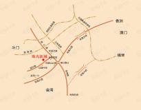 珠光新城三期位置交通图