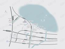 绿城晓荷江南位置交通图