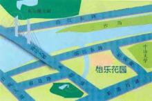 怡乐花园位置交通图