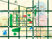 翠竹园位置交通图