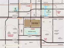 华润·置地中心位置交通图