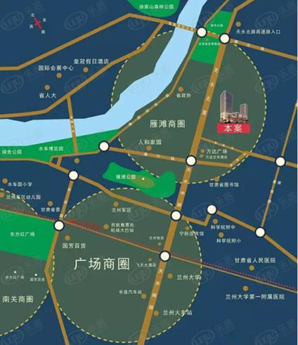 至诚枫叶国际位置交通图