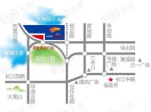 中国铁建国际城位置交通图