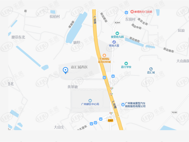 嘉云汇·云廷位置交通图