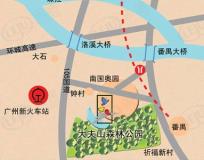 锦绣生态园位置交通图