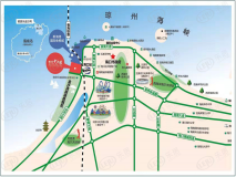 雅居乐金沙湾位置交通图