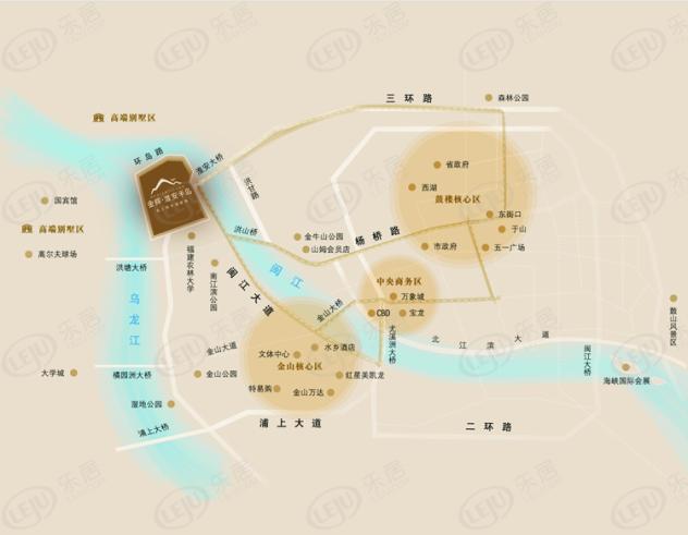金辉淮安国际住区泊郡位置交通图