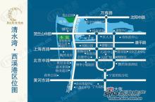 清水湾西溪港位置交通图