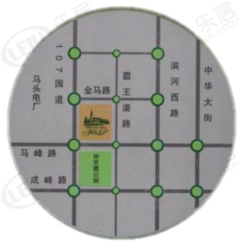 枫丹美庐位置交通图