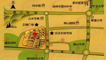 文泰康城位置交通图