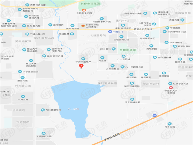 中顺碧水园位置交通图
