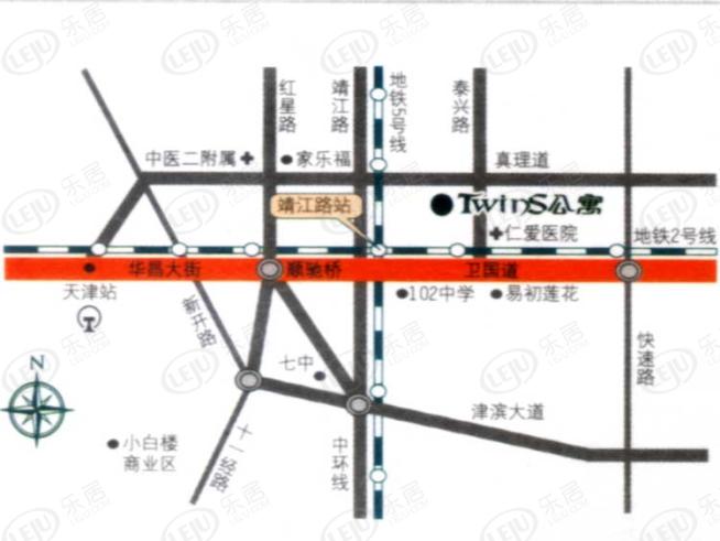 乐东馨园位置交通图
